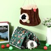 Abbylike 2 Pack Guinea Pig Hideout Washable Guinea Pig Tunnel