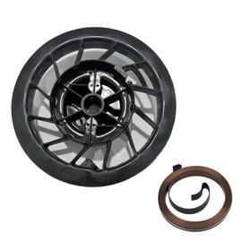 498144 Recoil Starter Pulley Spring Assembly Compatible with Briggs & Stratton, Replacement for 5HP & 6HP Engines Fits Lawn Mower, Snow Blower, Pressure Washer