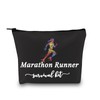 JTOUK Running Runner Gift Marathoner Gift Marathon Runner Zipper Pouch