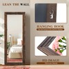ABSWHLM Full Length Mirror 58"x22" Solid Wood Frame Floor Large
