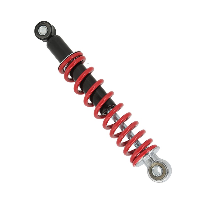 250mm/9.8in Motorcycle Shock Absorber with Red Spring Universal for 50cc‑125cc