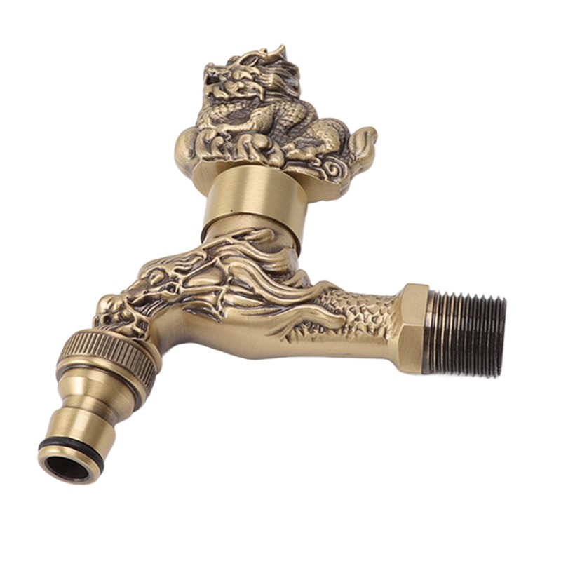 Water Faucet Copper Tap G1/2 Female Thread Home Decoration for