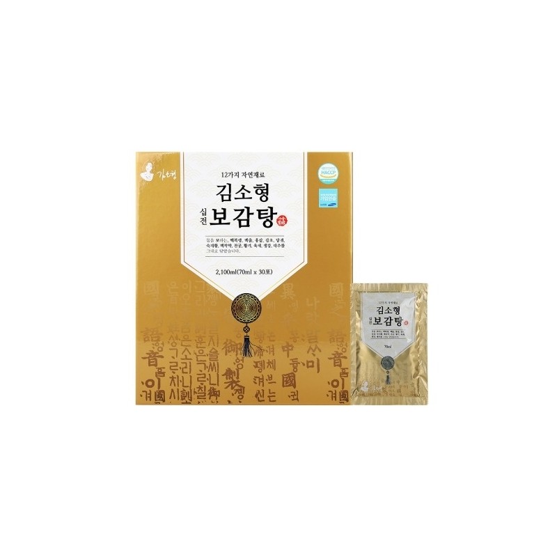 Kim So-hyeong Wonbang Sipjeondae Bocha Tang Angelica Suk Rehmanniaepia Peony
