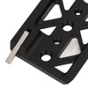 Dovetail Plate for Arca 8in 1/4 3/8 Threaded Holes Aluminum