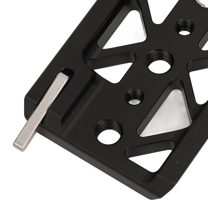 Dovetail Plate for Arca 8in 1/4 3/8 Threaded Holes Aluminum