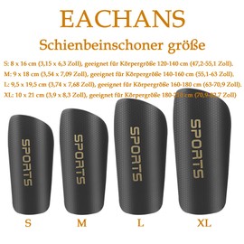 Shin Pads, Football, Unisex Football Shin Pads for Men/Children, Shin Guards, Anti-Collision, Shockproof, Shin Pads, Football Protection Accessories (Black, M Primary School)