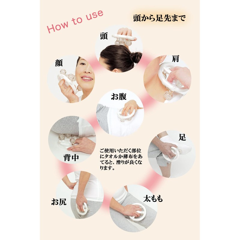 Lunlu Hanyu Type Acupressure Substitute, Pressure Point Massage, Lymphatic Massage,
