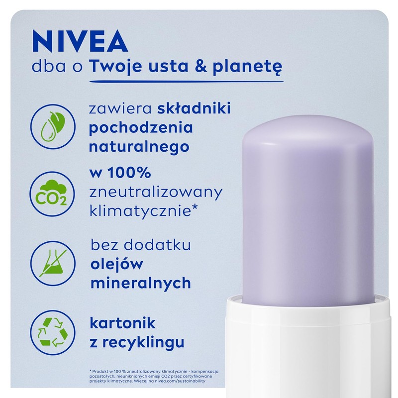 NIVEA Pflegende Lippenstift Overnight Care 4,8g