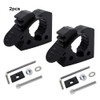 BEALIFE 2pcs/set Quick Release Rubber Clamp Mount Kit Clamp For