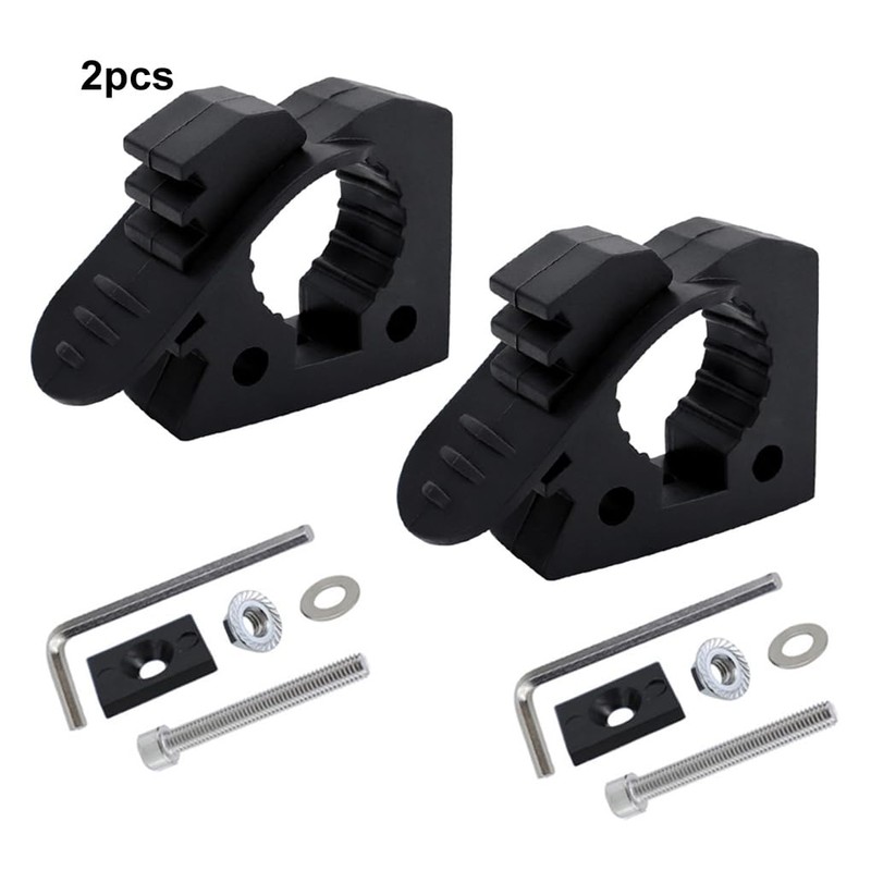 BEALIFE 2pcs/set Quick Release Rubber Clamp Mount Kit Clamp For