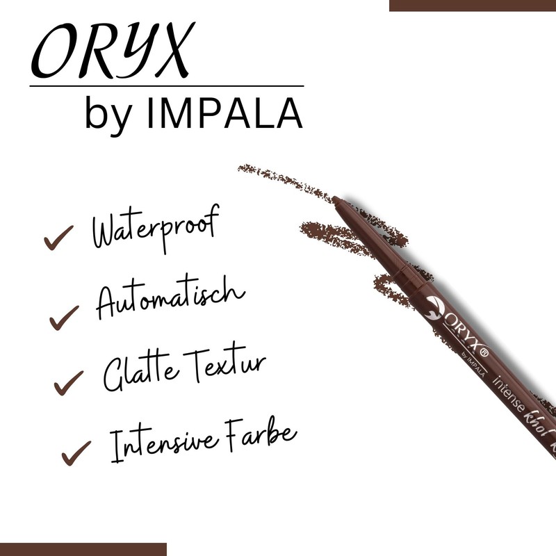 IMPALA Oryx Khol Kajal Eyeliner in Cocoa Brown 09, Waterproof