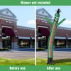 Watermelon Theme Inflatable Weird Wave Dancer Tube Man Outdoor Advertising