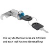 KtbeYTi 4 Pieces 20mm Mailbox Lock Durable Lever Lock Furniture
