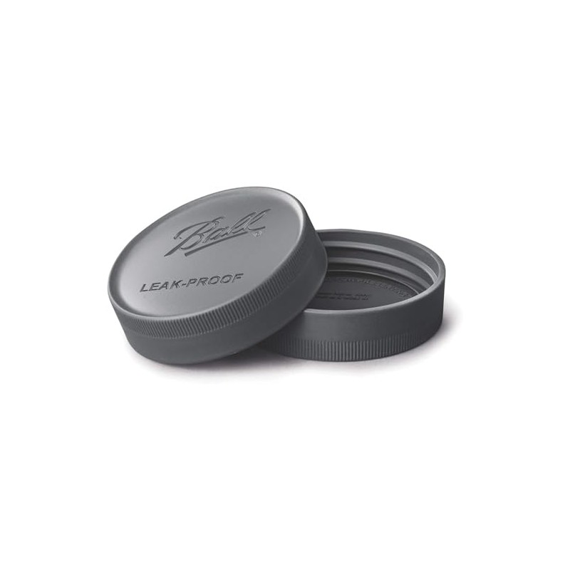 Ball Leak-Proof Plastic Lids for Glass Mason Jars, Used for