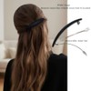 Pinzas Grandes Para El Cabello, Mate, De 10 Cm (4"),