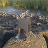 Wood Burning Stove, Stove Camping Stove Stainless Steel with Lightweight