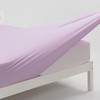 Lilac Fitted Sheet Double Bed | Jersey Cotton Fitted Sheet