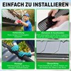 PWS 1 x 2 m Gutter Protection, Diameter 100-125 mm,