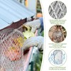 YYTECH Pack of 8 Gutter Leaf Protection, Rain Gutter Leaf