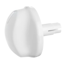 SPARES2GO Control Knob for Indesit IDC75 IDC75B IDC85 IDC8T3B fits Whirlpool STC407WB Tumble Dryer (White)