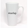 Los Drinkware Hermanos #earlap - Hashtag Ceramic Latte Mug 17oz
