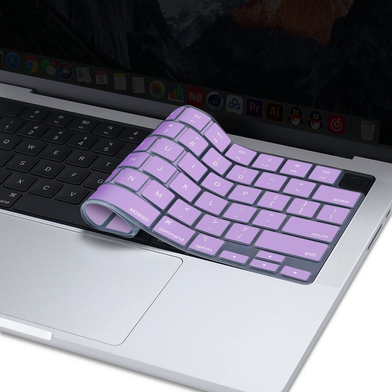 MOSISO Keyboard Cover Skin Compatible with MacBook Air 15 inch
