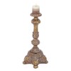 Deco 79 Polystone Decorative Candle Holder Tall Standing Candle Stand,