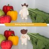 KLOWOAH Baking Soda Holder For Fridge,Refrigerator Reusable Deodorant Container,Reusable baking