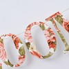 ZAIBIANHAO Baby in Bloom Banner - Floral Baby Shower Decoration,