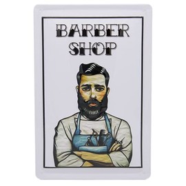 #Barber Shop Embossed Hairdresser Tin Sign Wall Decoration Decorative Sign 30x20cm