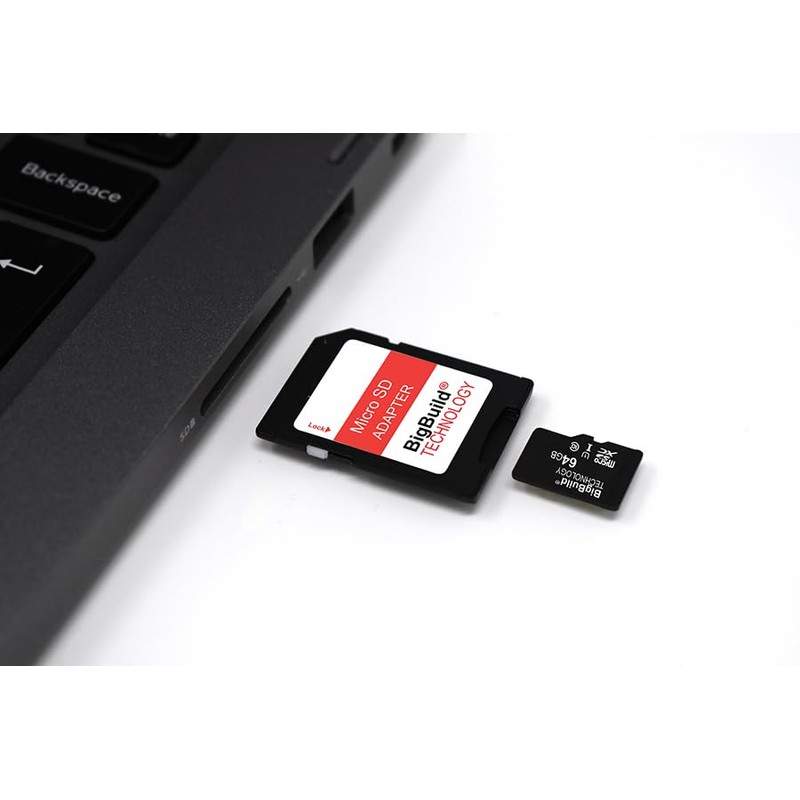 eMemoryCards 64GB Ultra Fast 80MB/s microSDXC Memory Card Compatible with