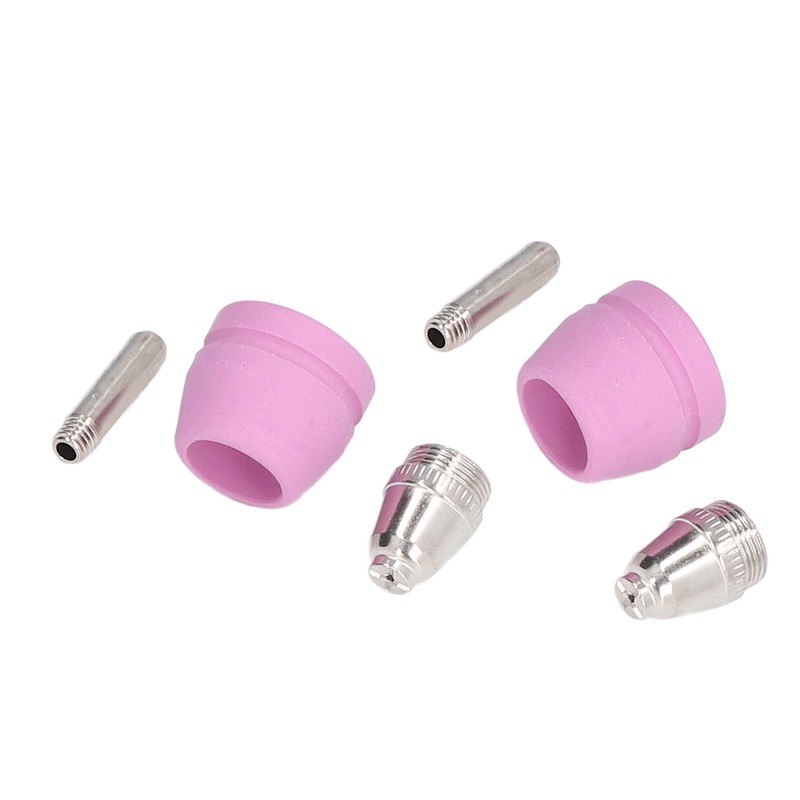 21Pcs/Set Plasma Cutter Torch Consumables Electrode Nozzle Cups Kit for