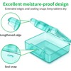 Small Pill Box 4 pcs,Cute Travel Pill Organizer Case Mini