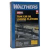 Walthers Cornerstone HO Scale Model Oil Loading Platform, 8