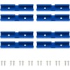 Iverntech 8 Piece Deep Blue T-Rail Intersection Set, T-Track Phillips