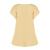PrettyGuide Women's Evening Tops Sparkle Shimmer Glam Sequin Blouse Gold