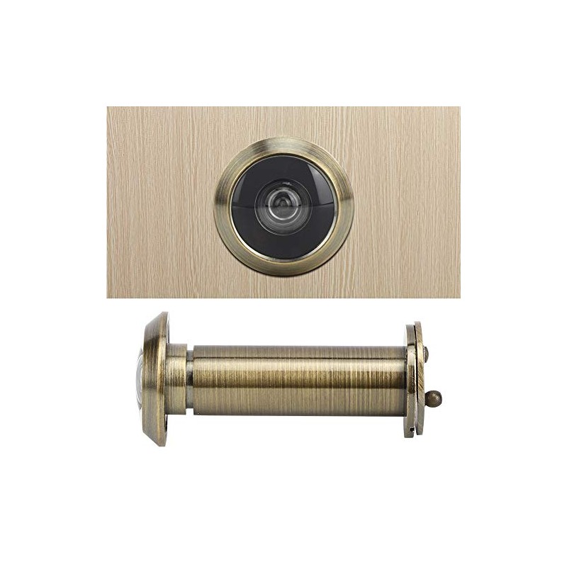 Yosoo123 Visor de Puerta, antirrobo Visor de Puerta de Seguridad