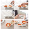 Microwave Egg Poacher, Egg Cooker Microwavable 2 Cavity Eggs Poacher