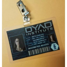 Orphan Black ID Badge -DYAD Institute Beth Childs Cosplay prop costume