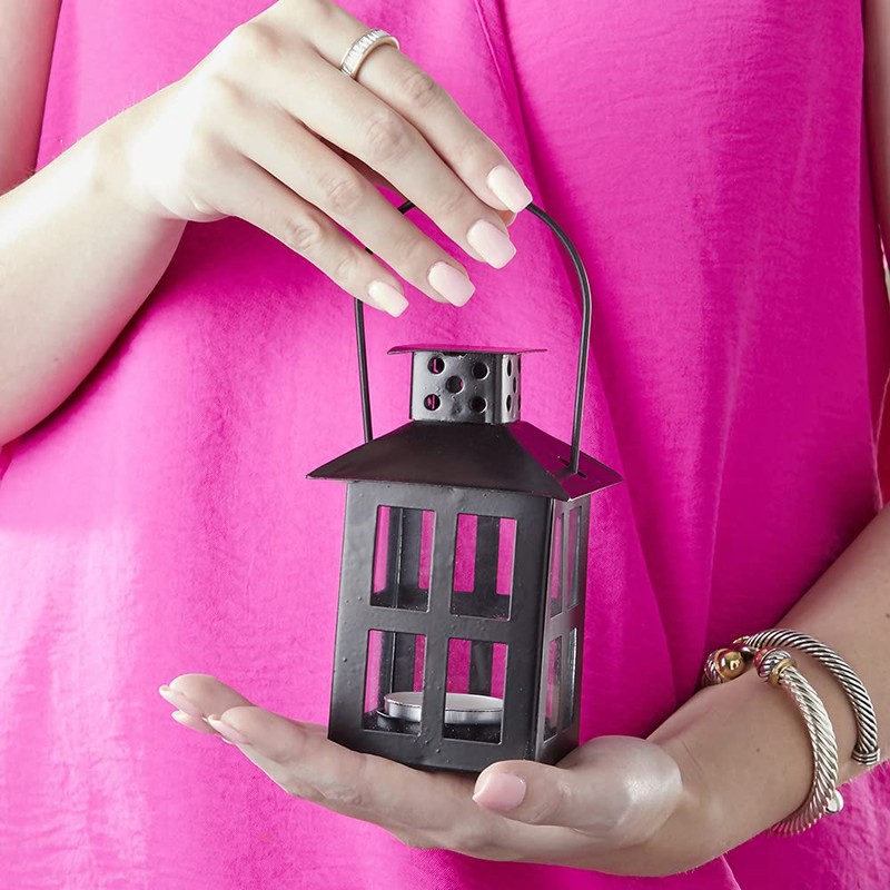 Kateaspen Luminoso Plata Mini-Lantern té Titular de la luz con