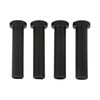 4pcs Front A Arm Long Bushing with Spacer Black Replacement