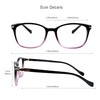 VisionGlobal Blue Light Blocking Glasses for Women/Men, Anti Eyestrain, Computer