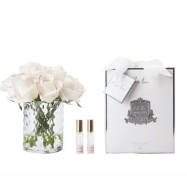 Cote Noire-Herringbone Pink Blush Rosebuds