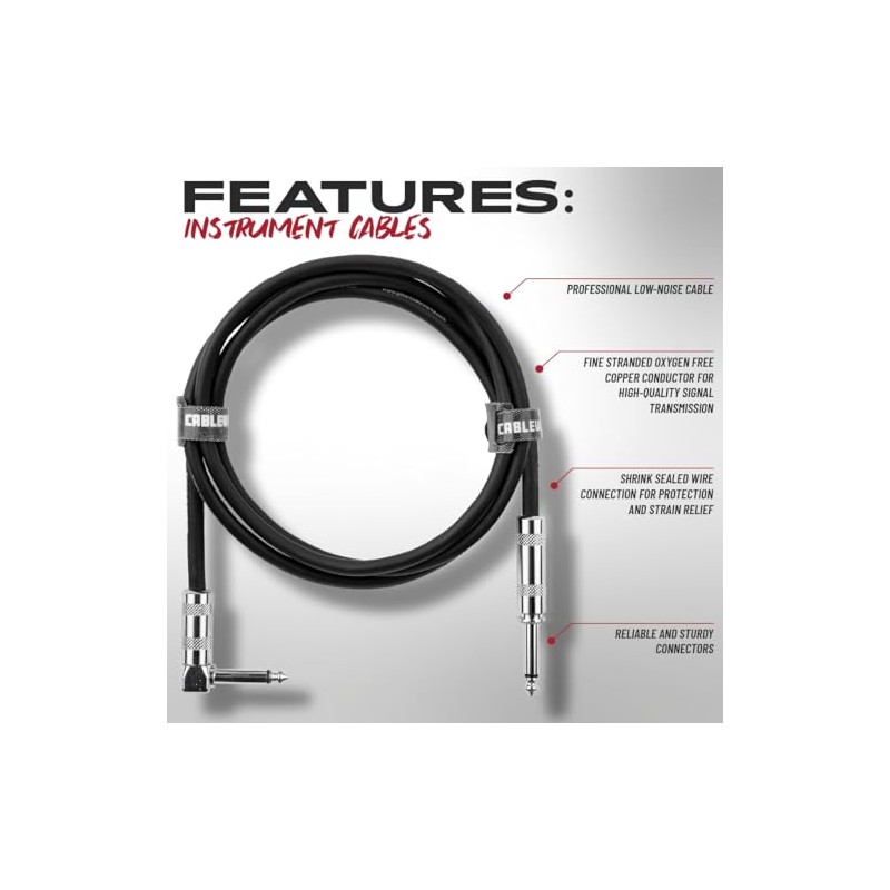 Cableworks By Gator Cases Backline Series Standard - Cable de