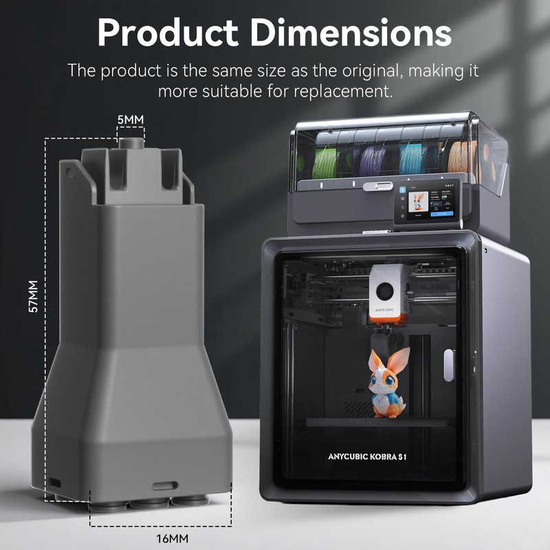 8 Colors Filament Hub Achieve 8-Color Printing High-Precision Filament Switching