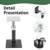 4 Pack Adjustable Floor Jacks, 9"-13" House Jack Posts, Floor