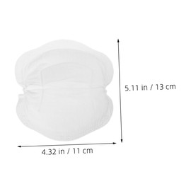 FRCOLOR 24pcs Disposable Maternity Pads Breathable Breast Pads for Postpartum Ultra Absorbent Leak Protection for Nursing Moms White