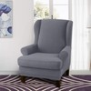 Granbest Premium Water Repellent Wingback Chair Cover 2-Piece High Stretch