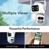 WiFi Security Camera Dual Lens HD Night Vision Remote Control