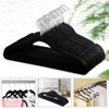 Faboer Velvet Hangers 100 Pack - Non-Slip Clothes Hangers with